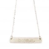 Silver Boy Mama Necklace