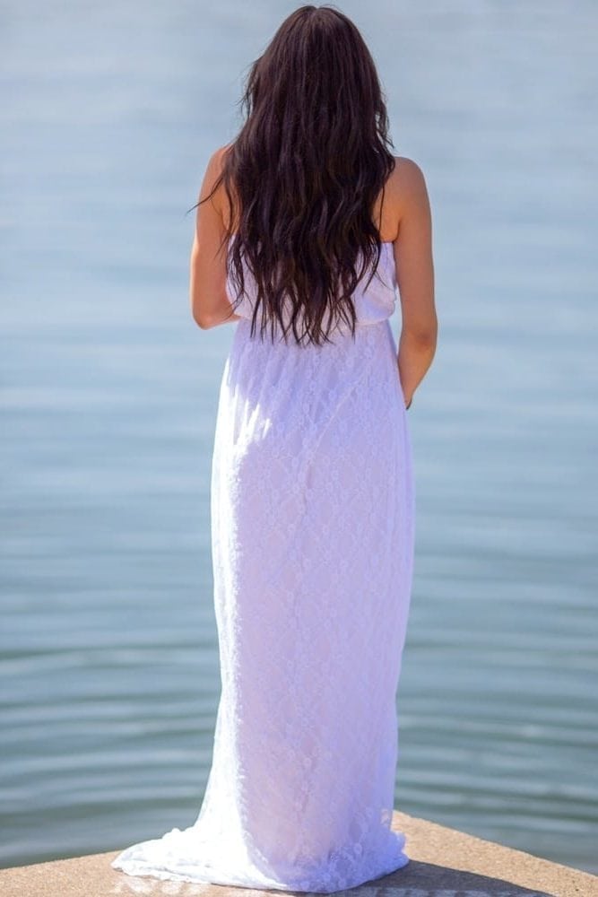 lace maternity dress