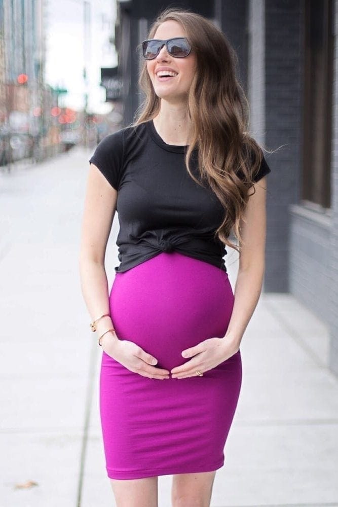 cute maternity skirt