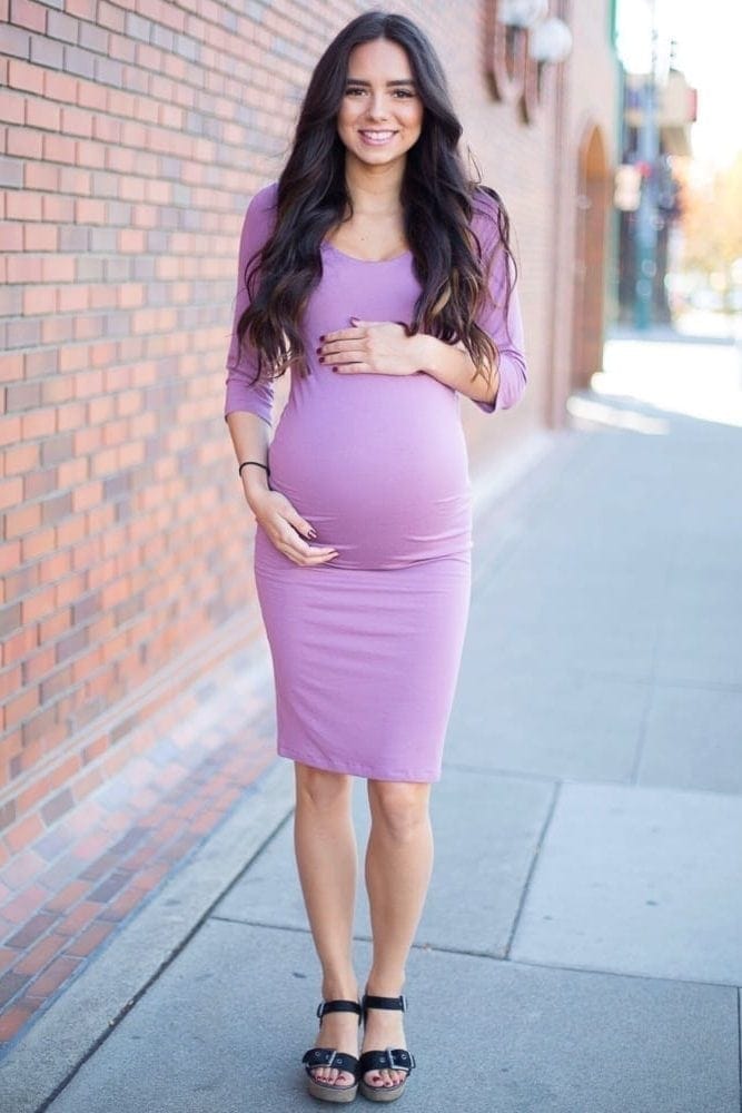 basic maternity dress