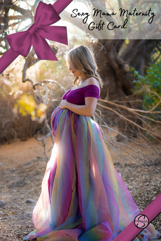 maternity gown gift card