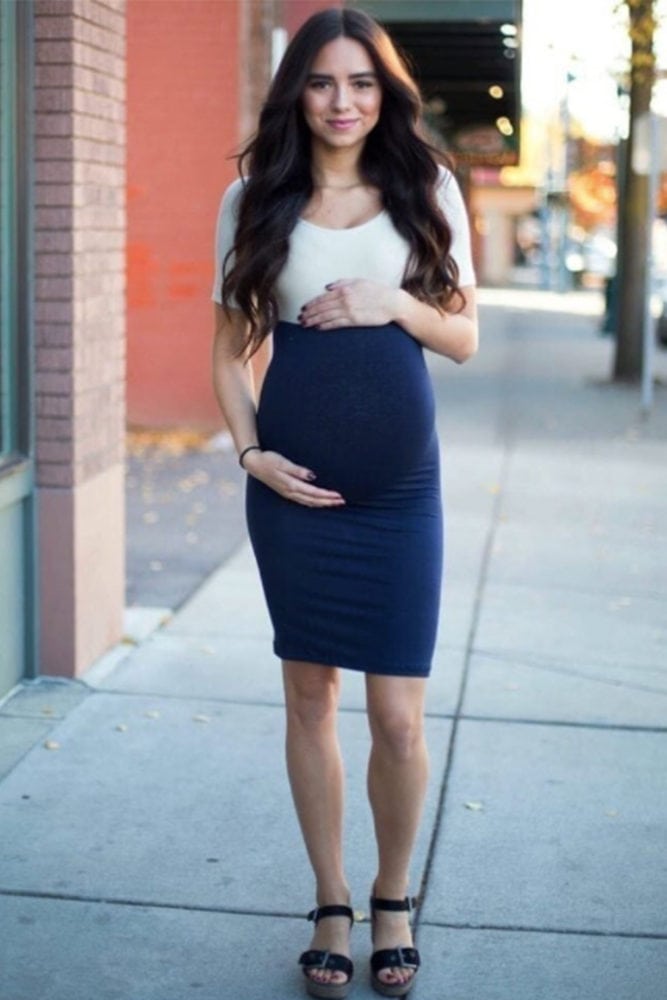 comfortable maternity dress
