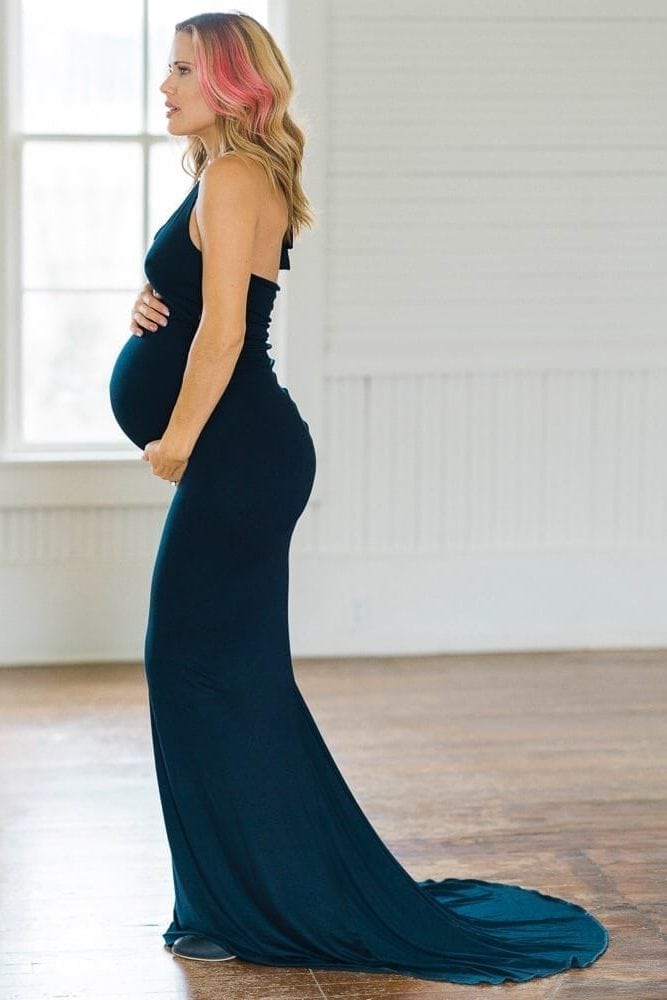 maternity photoshoot gown