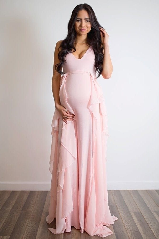 cute maternity gown