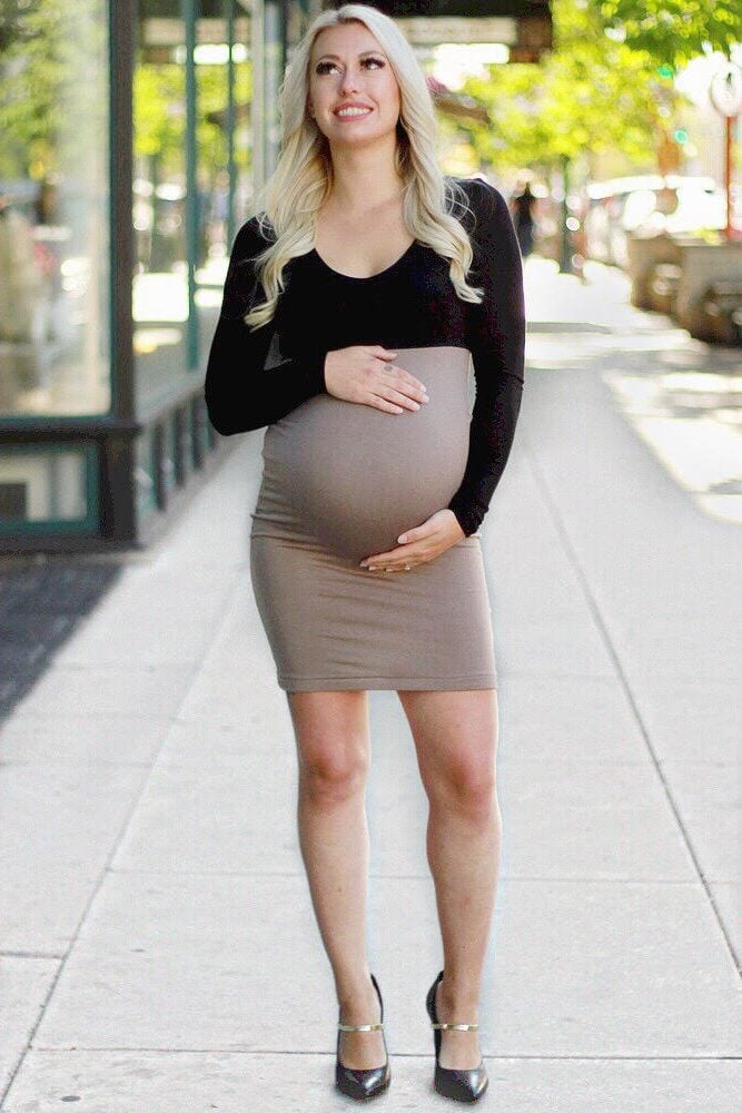 fun maternity dress