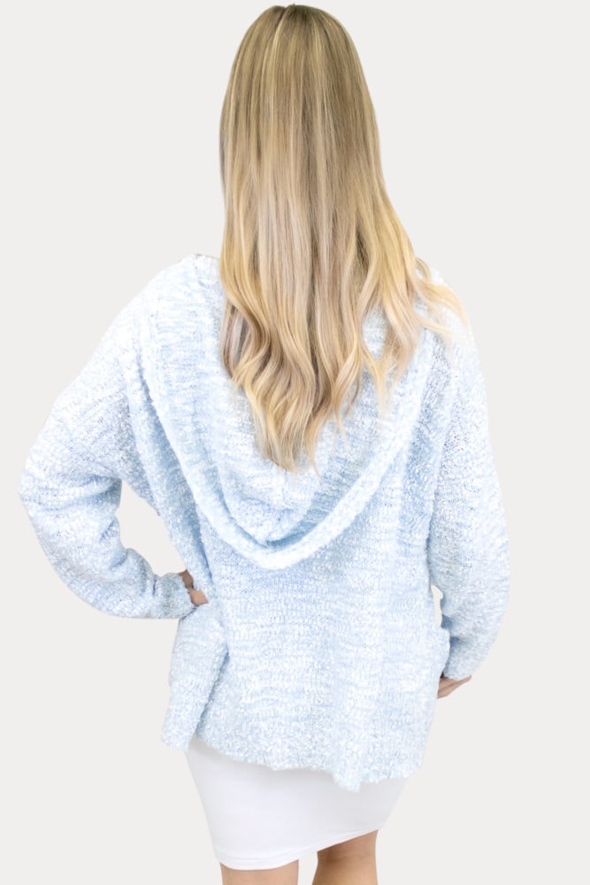 cozy maternity cardigan