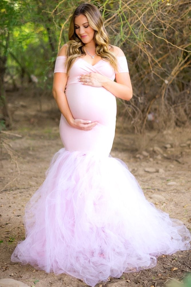 princess maternity gown