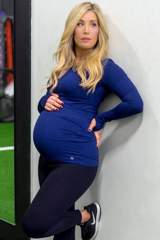 active maternity pullover