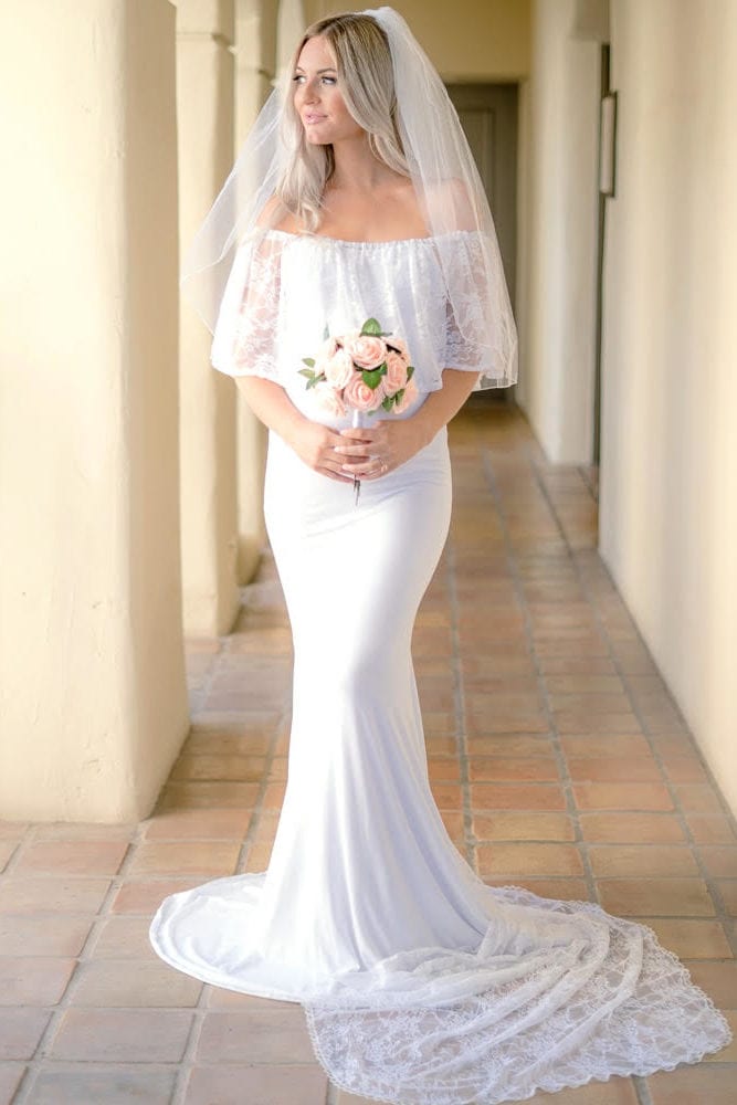 pregnancy wedding dress