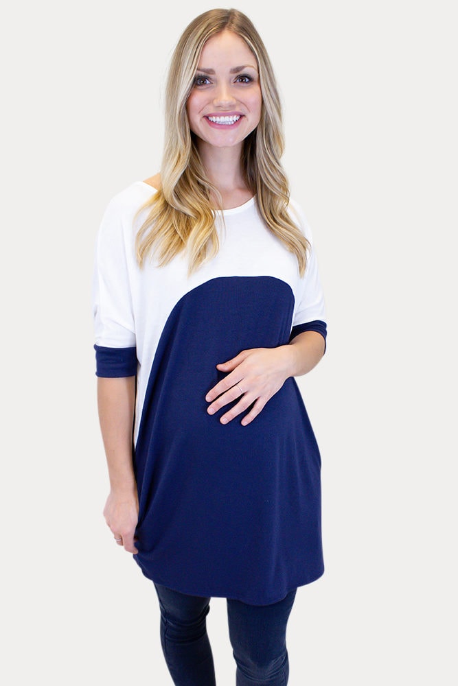 simple maternity tee