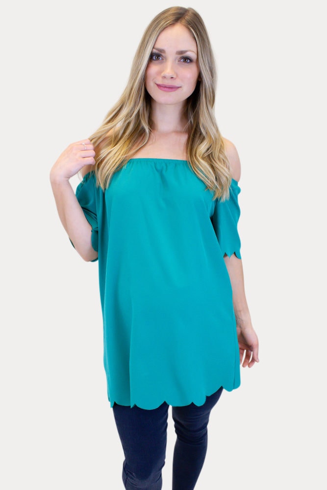 off the shoulder pregnancy top