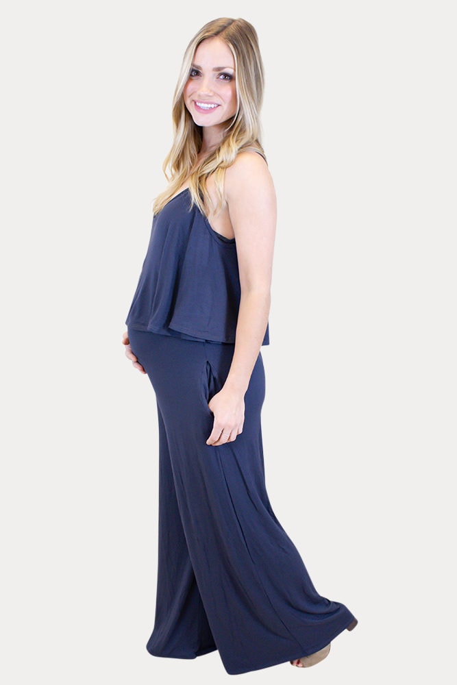 off the shoulder maternity jumper