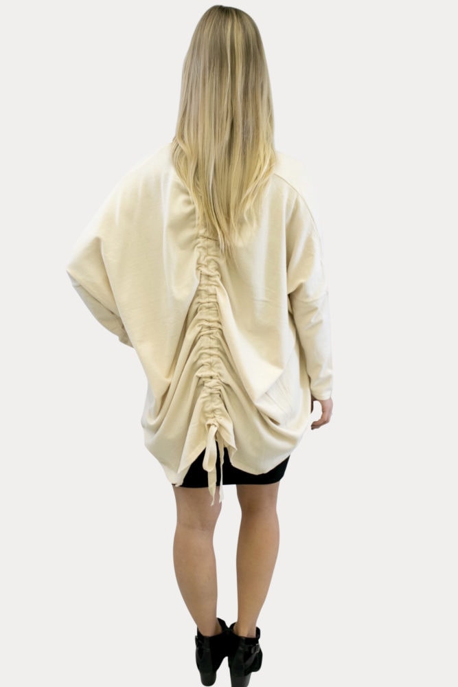 cream maternity kimono