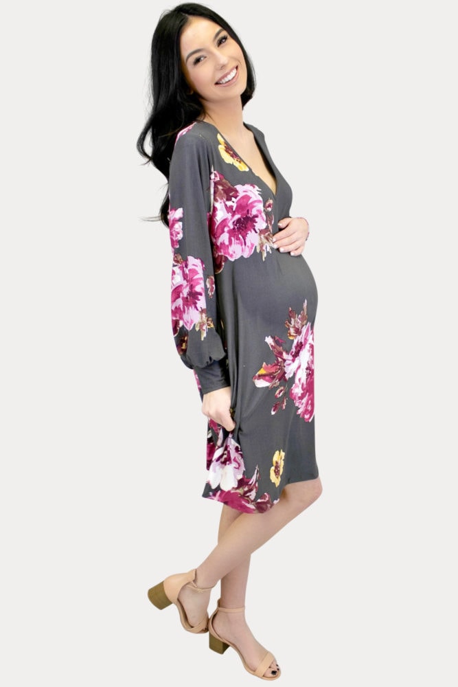 maternity bishop sleeves