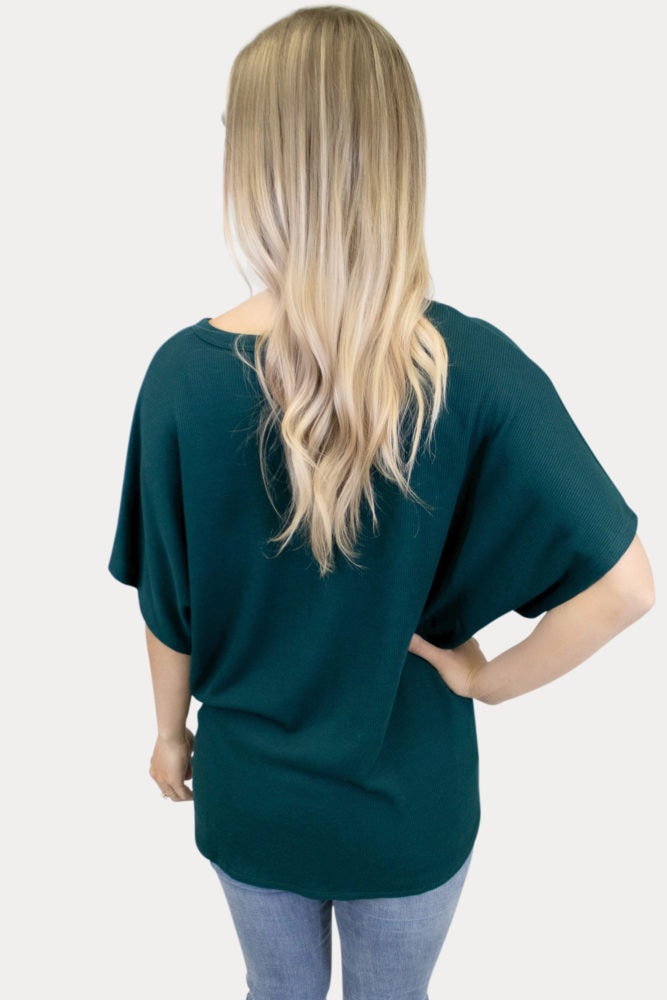 green tie maternity top
