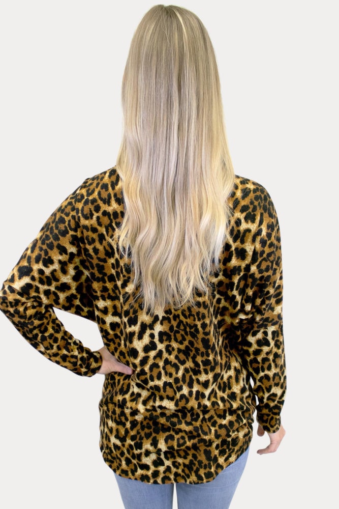 Tie Bottom Leopard Top