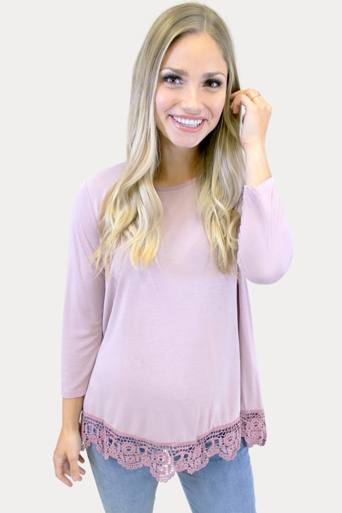 embroidered maternity tunic