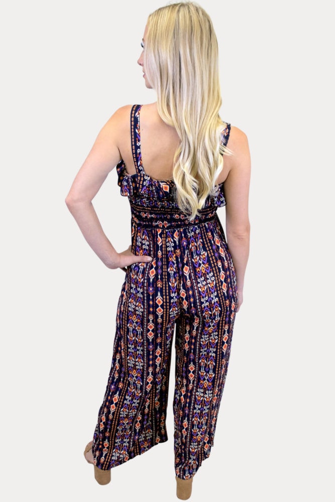 boho maternity jumpsuit