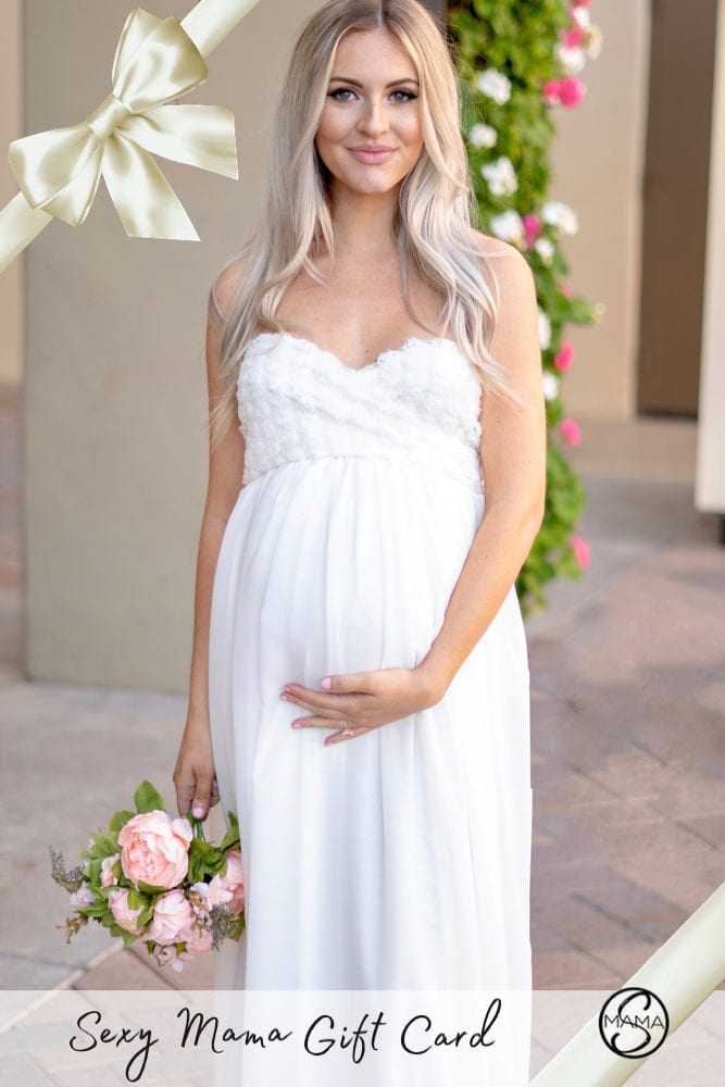maternity bridal gift card