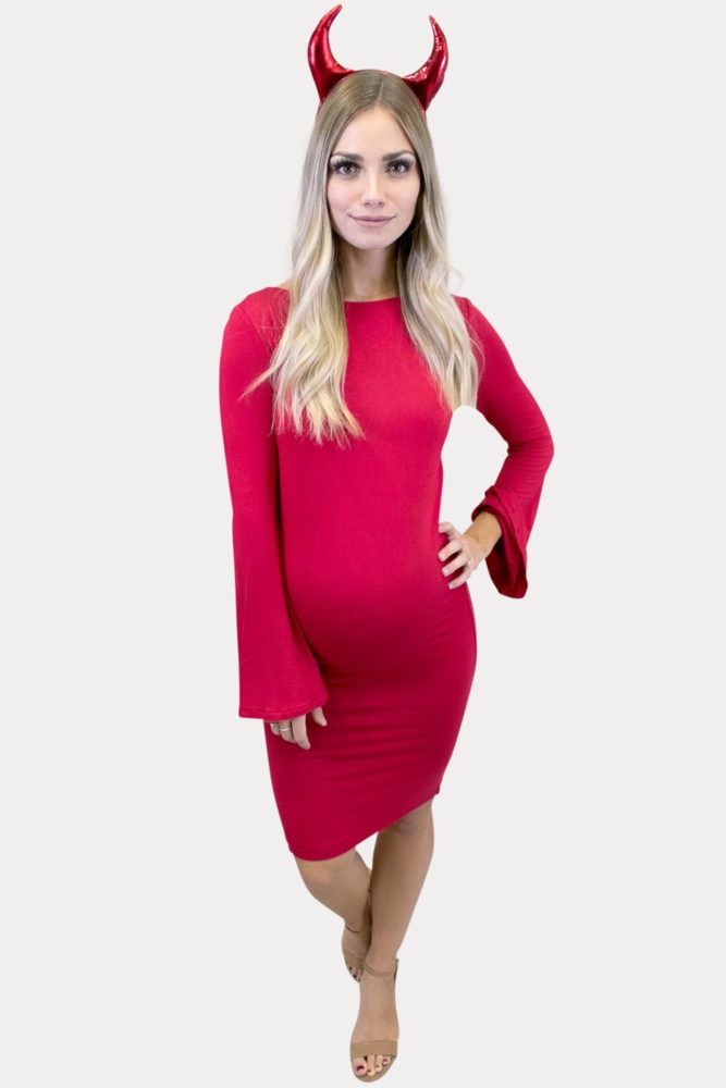 maternity devil costume