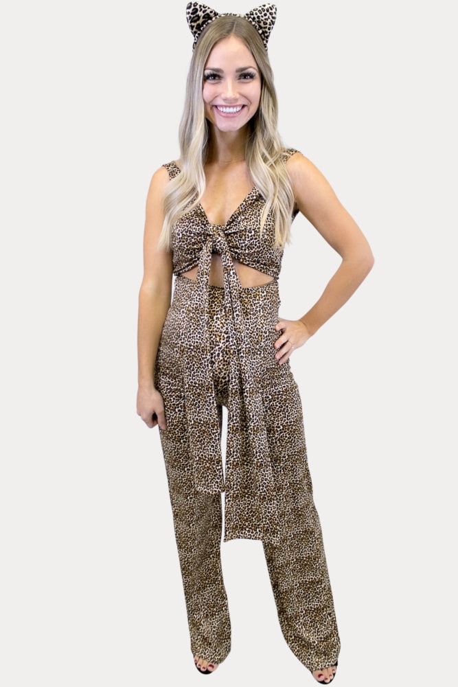 leopard maternity costume