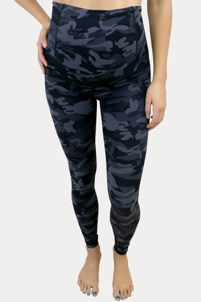 camo maternity leggings