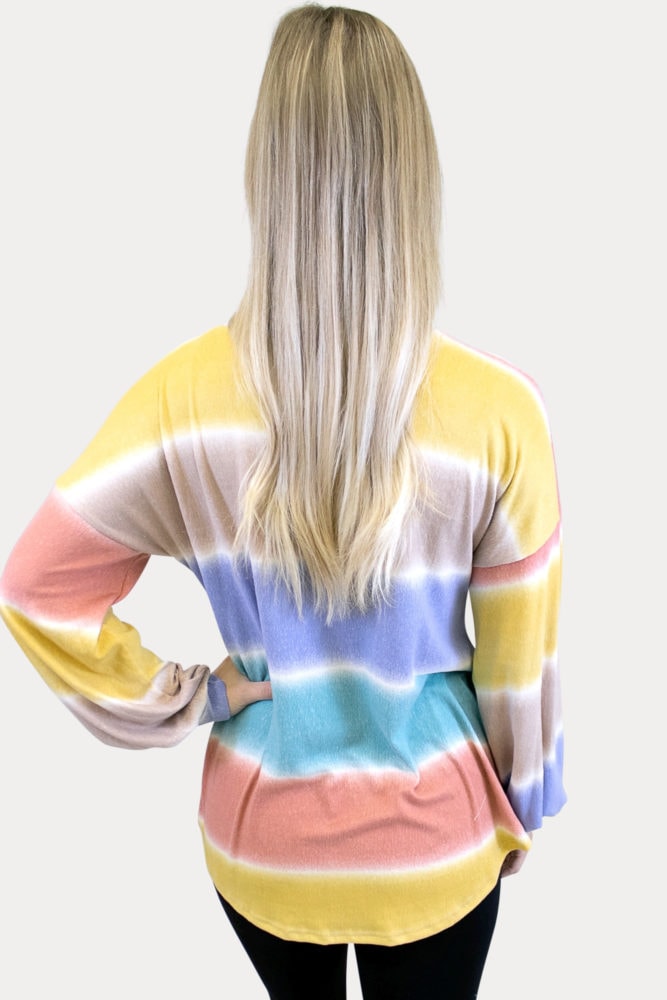 striped maternity tunic