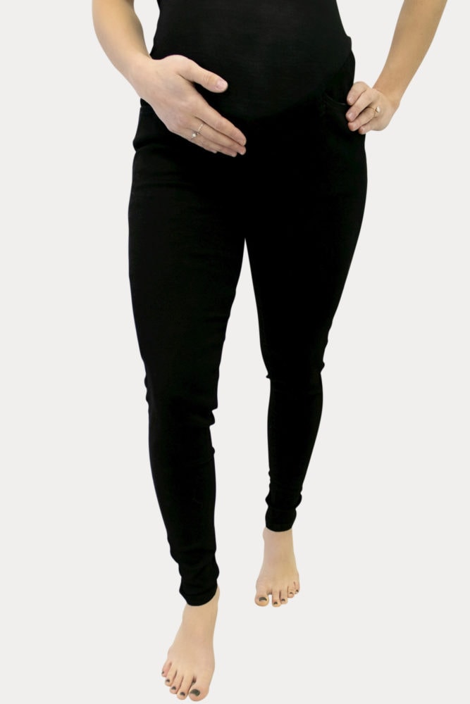 Black Maternity Jeans