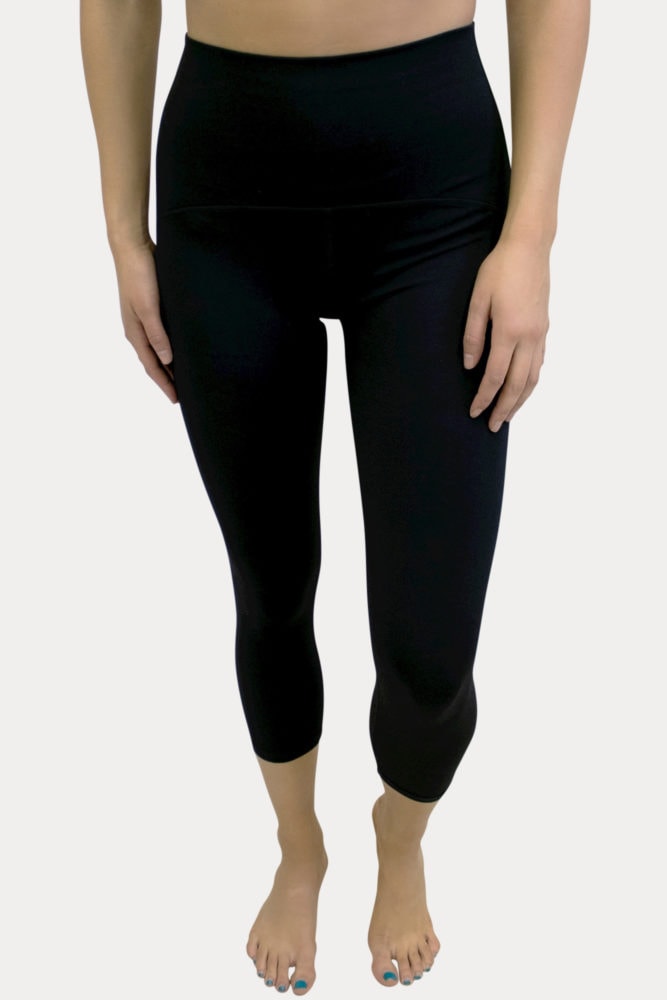 high waisted postpartum leggings