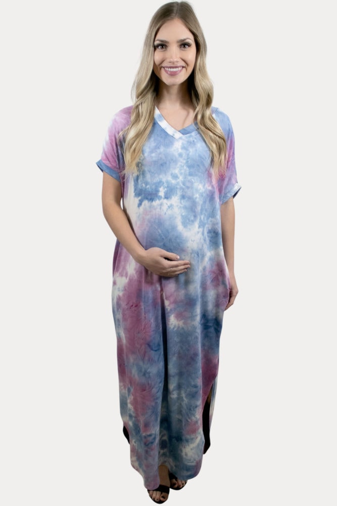baby shower maternity maxi