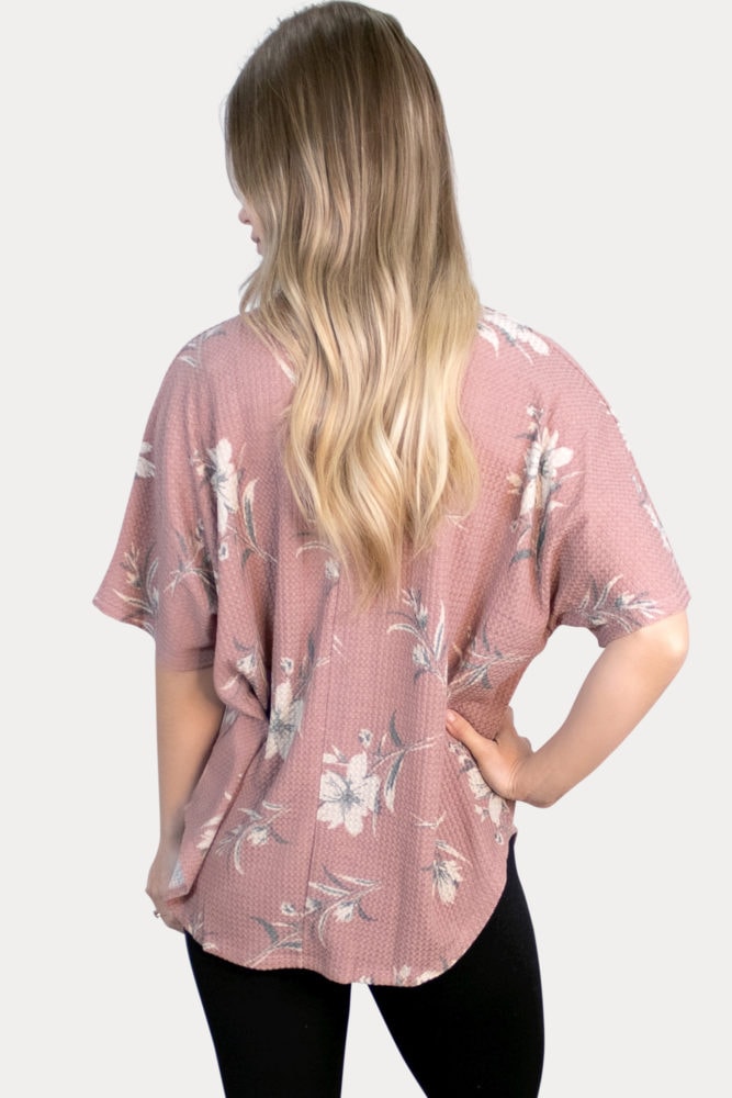 floral pregnancy tee