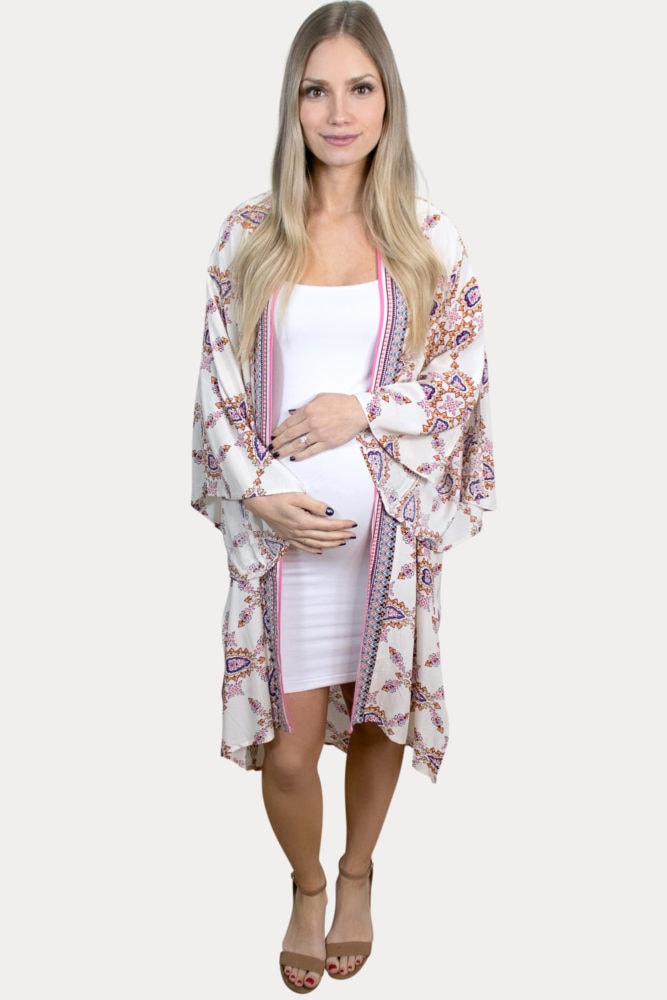 festival maternity kimono