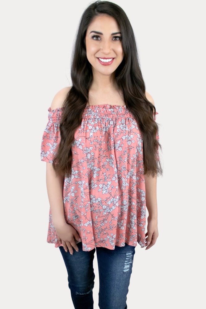 floral pregnancy top