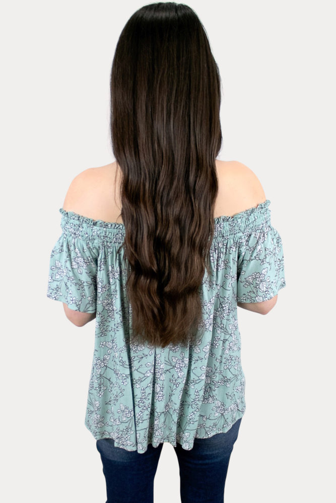 short sleeve floral pregnancy top