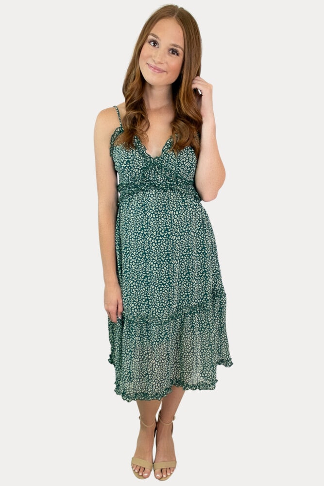 sleeveless pregnancy dress