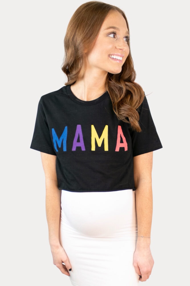 Mama Crop Tee