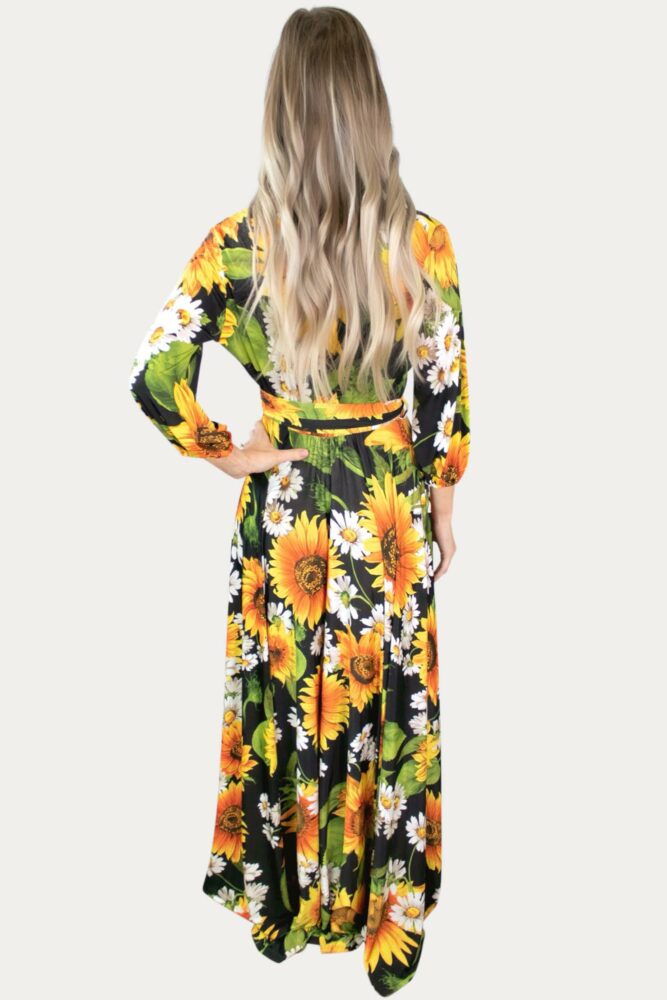 Sunflower Maternity Dress