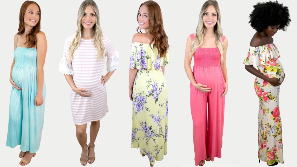 Maternity Easter Looks