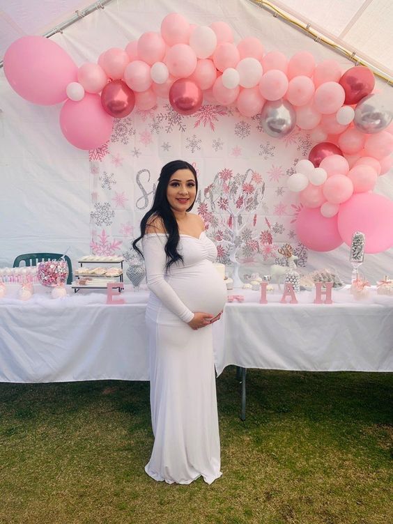 White Baby Shower Dresses