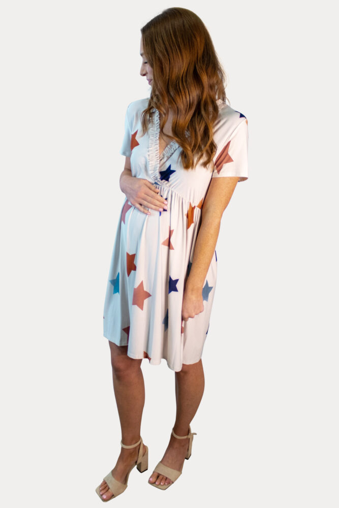 4th of July pregnancy dress