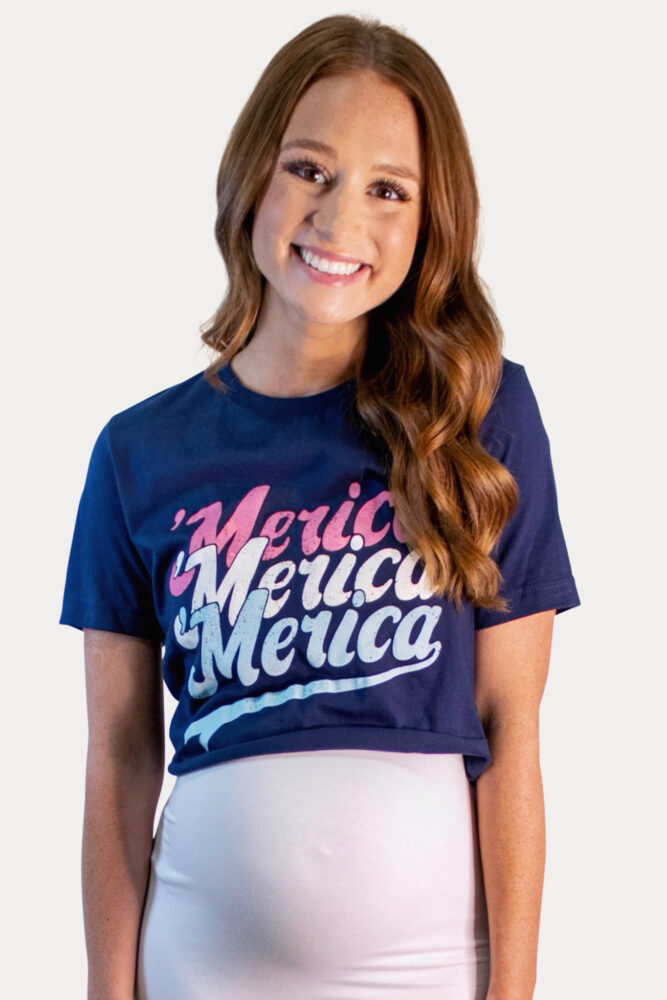 merica crop top