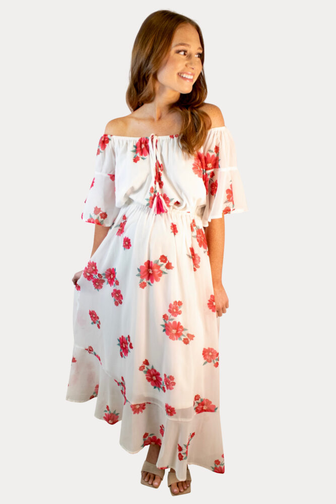 summer maternity maxi