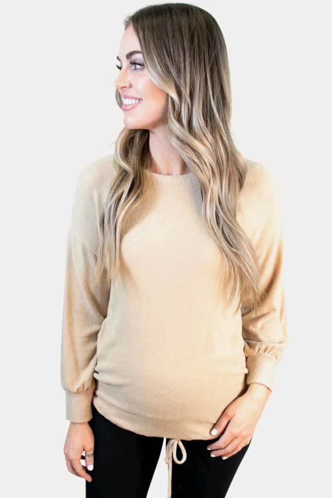 soft maternity top