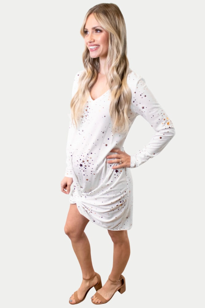 star Maternity dress